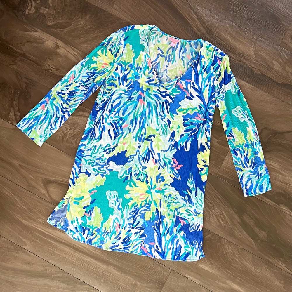 🚫 SOLD Lilly Pulitzer Dress Tunic Coverup Wade and Sea